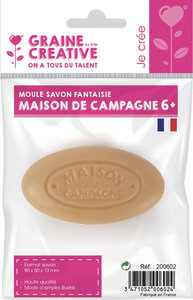 Moule pour savon Mini MAISON DE CAMPAGNE