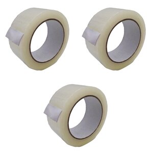 Lot de 36 Rouleaux Adhésifs Standards : 48 mm X 100 mètres Transparent