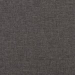 vidaXL Fauteuil de massage Gris foncé Tissu