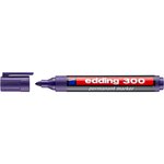 Marqueur Permanent 300 Violet Pointe Ronde 1 5-3 mm x 6 EDDING