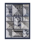 Tapis de salon CORDOUE 120 x 180 cm - Bleu