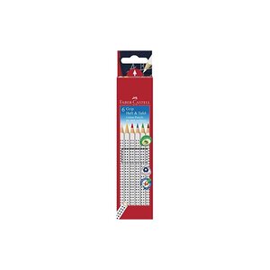 FABER-CASTELL Crayon pour cahier et tableau GRIP étui