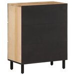 vidaXL Armoire latérale 60x33x75 cm bois massif de manguier