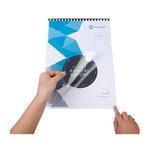 Boite 100 Reliures Spirales Plastique 8mm - Noir - Exacompta