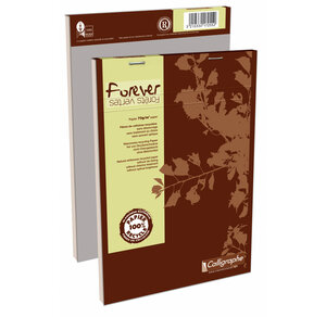 FOREVER Calligraphe Bloc agrafes en tête 14 8x21cm - 200p - 70g CALLIGRAPHE