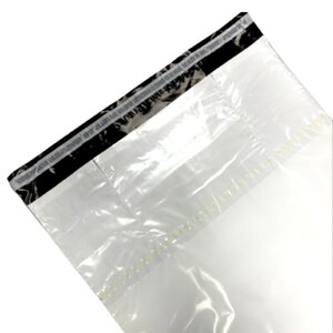 250 Enveloppes plastique opaques 60 microns - 520x665+75+60mm