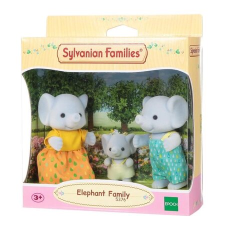 Sylvanian Families - 5376 - La famille éléphant : : Jeux