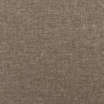 vidaXL Têtes de lit 4 Pièces Taupe 72x5x78/88 cm Tissu