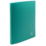 Classeur 4 Anneaux 15mm Polypropylène Opak - A4 - Vert Foncé - X 25 - Exacompta