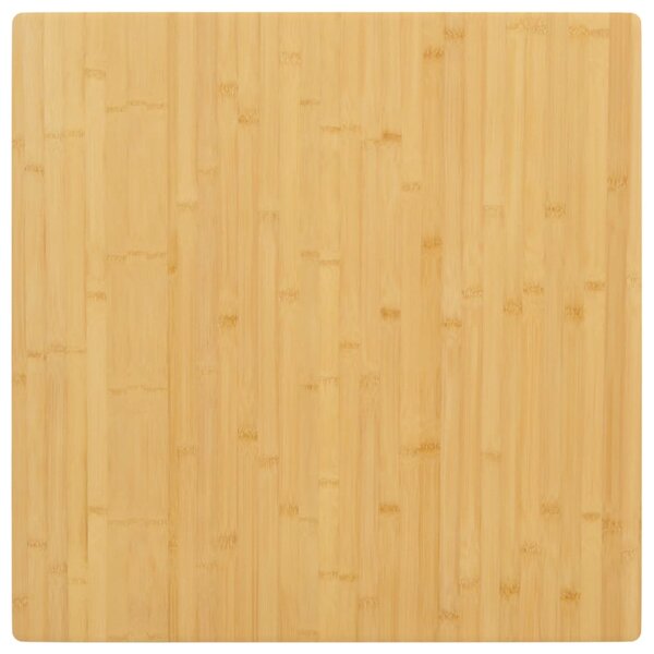 vidaXL Dessus de table 80x80x1 5 cm bambou