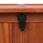 vidaXL Coffre de rangement 90x45x40 cm Bois d'acacia solide
