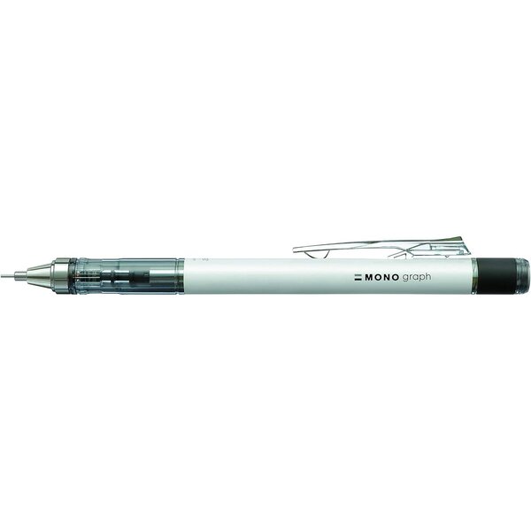 Porte-mines 'MONO graph'  0 7 mm  blanc TOMBOW