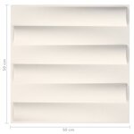 vidaXL Panneaux muraux 3D 24 Pièces 0 5x0 5 m 6 m²