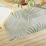 vidaXL Tapis intérieur extérieur à poils courts 80x150 cm antidérapant