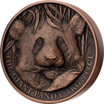 Monnaie en cuivre 1500 francs g 1000 (1 kg) millésime 2023 giant panda 1