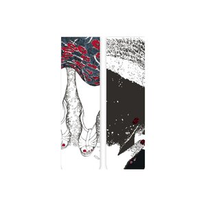 Suzie-q - 2 marque-pages carte dessin - modèle 3