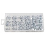 Ks tools assortiment d'écrous autobloquants 146 pcs m4-12