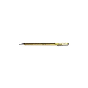 Pentel Hybrid Stylo roller encre gel "Dual Pen" or