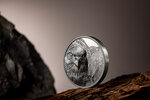 Monnaie en argent 1000 togrog g 62.2 (2 oz) millésime 2023 wild mongolia falcon