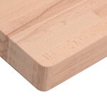 vidaXL Dessus de table 90x90x4 cm carré bois massif de hêtre
