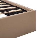 vidaXL Cadre de lit à rangement hydraulique sans matelas 120x200 cm