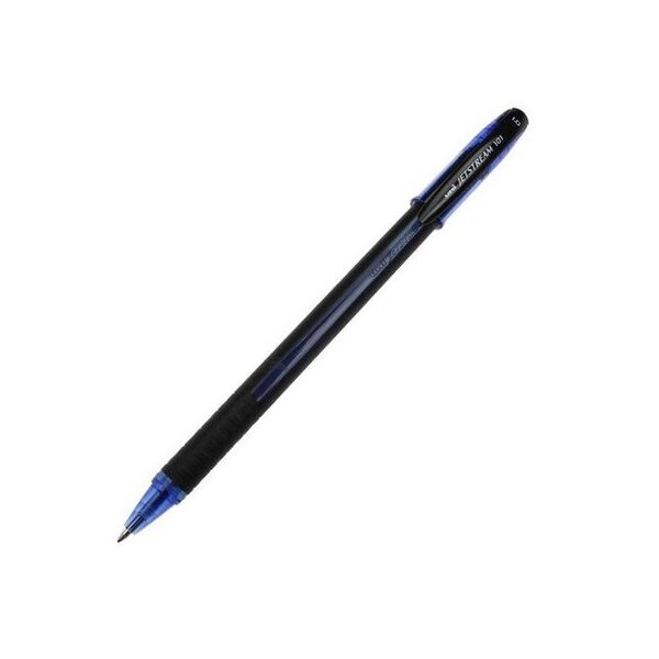 Roller encre Jetstream 101 SX101/10 Pointe Moy. 1mm Bleu x 12 UNI-BALL
