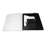 Trieur polypropylène 3 rabats 8 compartiments OPAK Noir x 10 EXACOMPTA