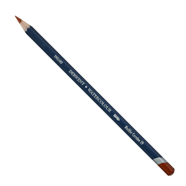 Crayon couleur aquarellable Derwent Watercolour Carmin garance-19