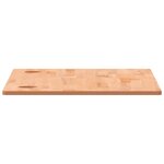 vidaXL Dessus de bureau 100x60x1 5 cm bois massif de hêtre
