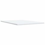 vidaXL Sommier à lattes de lit avec matelas Taupe 140x190 cm Tissu