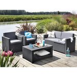 Keter Chaise de jardin Monaco Graphite