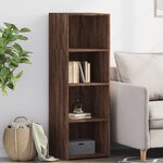 vidaXL Buffet haut chêne marron 40x41x124 cm bois d'ingénierie