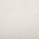 vidaXL Tapis IZA poils courts style scandinave crème 100x200 cm