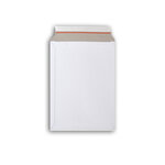 Lot de 5 enveloppes carton b-box 4 blanc format 250x353 mm