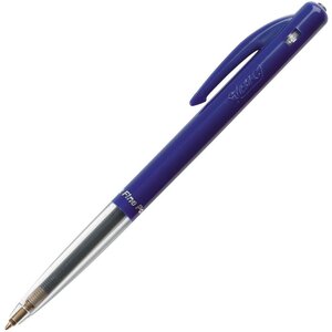 M10 Original - Stylo bille rétractable pointe fine 0,8 mm - Bleu (paquet 50 unités)