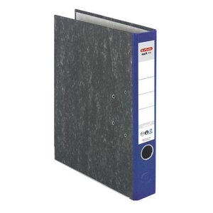 Classeur à levier maX.file nature Marbé dos de 50 mm Bleu HERLITZ