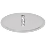 vidaXL Pomme de douche plongeante 2 Pièces Acier inoxydable Ø 30 cm