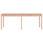 vidaXL Table de jardin 203 5x100x76 cm bois massif de douglas