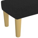 vidaXL Banc Noir 70x30x30 cm Tissu