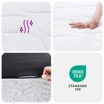 vidaXL Matelas à ressorts bonnell moyen 140x190 cm