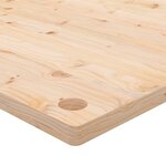vidaXL Dessus de bureau 100x60x2 5 cm bois massif de pin