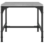 vidaXL Tables d'appoint 2Pièces Sonoma gris 40x40x35 cm Bois d'ingénierie