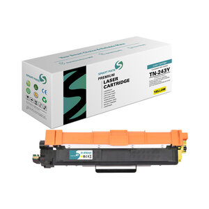 SmartMate cartouche laser rémanufacturée pour Brother TN-243Y Jaune