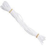 vidaXL Voile d'ombrage 160 g/m² Blanc 3x6 m PEHD