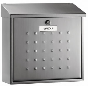 Boîte aux Lettres en Acier Inoxydable Premium Maxi E5617 Grande capacité Inox