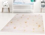 Tapis enfant Crown 120 x 160 cm - Blanc