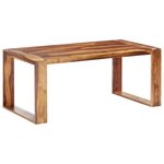 vidaXL Table de salle à manger 180x90x76 cm Bois solide