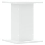 vidaXL Supports pour plantes 2 Pièces blanc 30x30x40 cm bois d'ingénierie