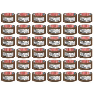 Adhésif d'emballage PP tesapack 66m x 50mm Marron x 36 TESA