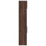 vidaXL Armoire de rangement chêne brun 70x42 5x225cm bois d'ingénierie